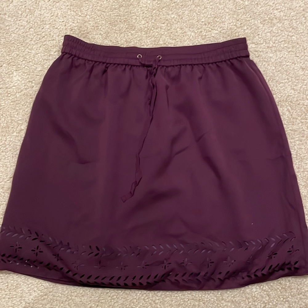 J.Crew Eyelet Trim Skirt